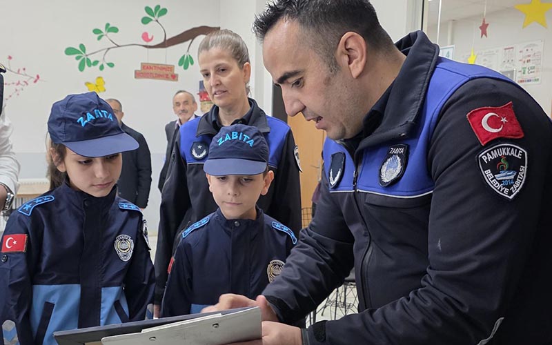 Kantinler Pamukkale’nin küçük zabıtalarına emanet