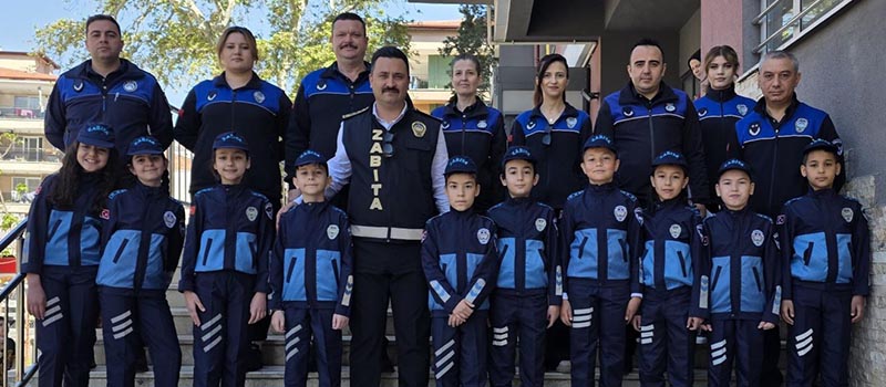 Denizli'de okul kantinlerini öğrenci zabıtalar denetledi