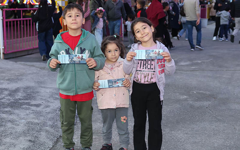 Pamukkale’de lunapark keyfi iki gün daha ücretsiz