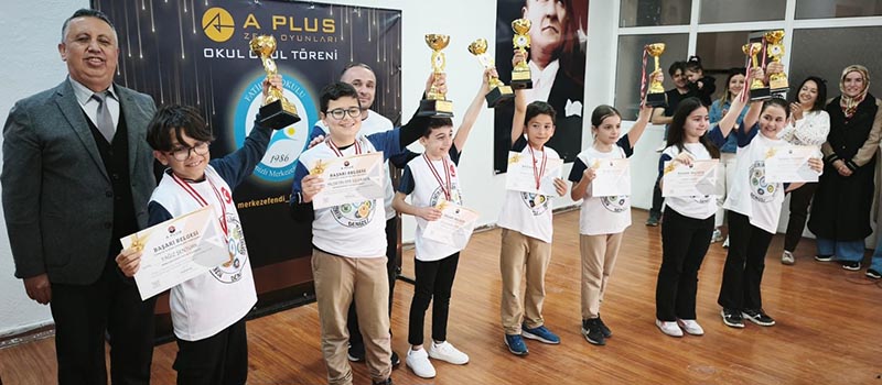 Zeka oyunlarında Denizli'den 10 öğrenci birinci oldu