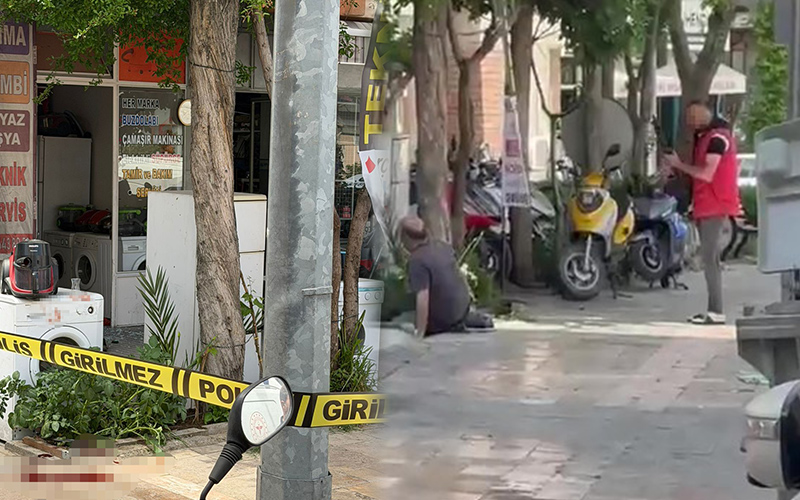 Husumetlisini vurdu: Polis gelene kadar başında bekledi