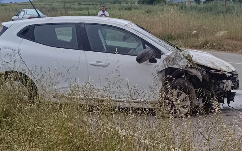 Tatil yolunda kaza: 2 yaralı