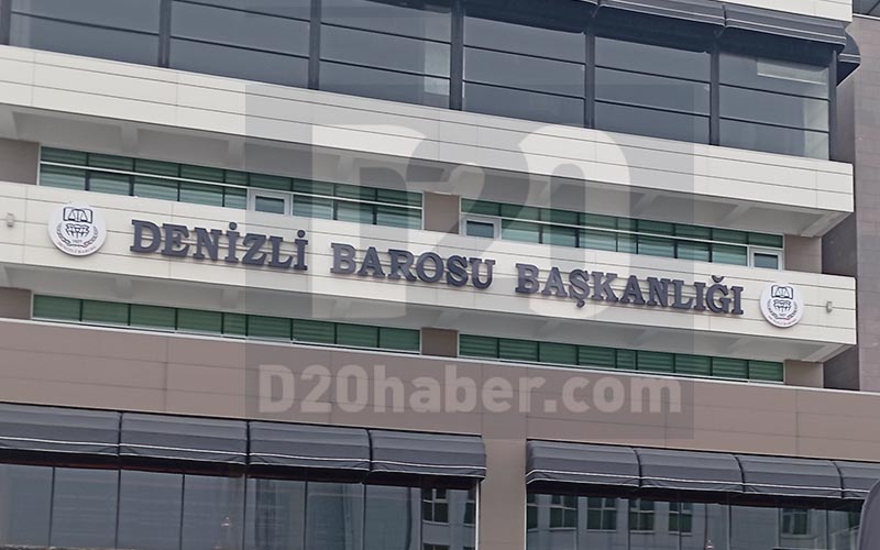 Denizli Barosu: Hukuk siyasal tartışmaların aracı değildir