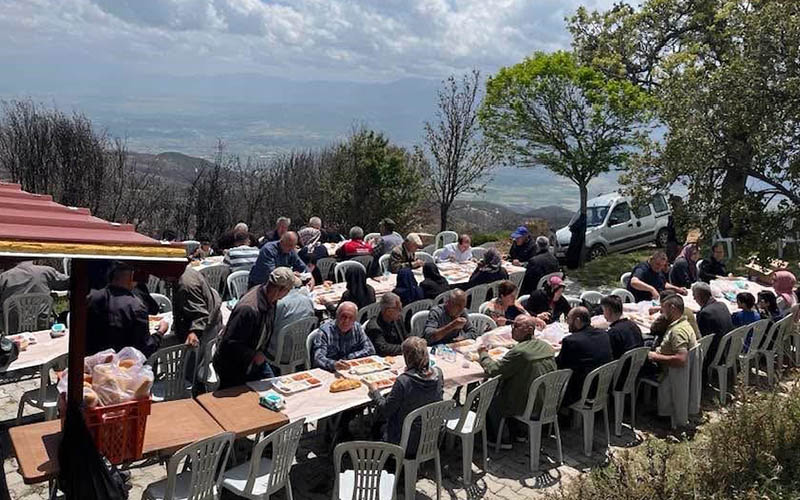 Kumralı Dede anıldı, orman yangınlarına karşı dua edildi