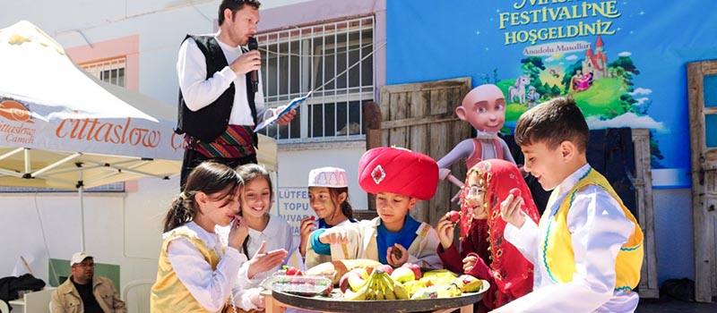 Denizli'nin Çameli ilçesinde düzenlenen Masal Festivali sona erdi