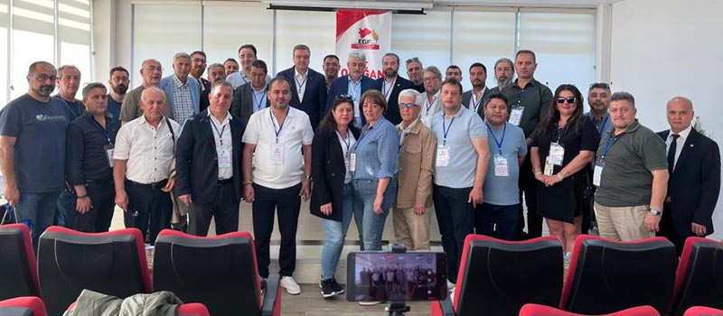 Ege Gazeteciler Federasyonu EGF genel kurulu yapıldı