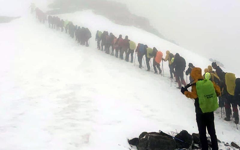 8. Karcı Dağı Karababa Zirve Şenliği yapıldı