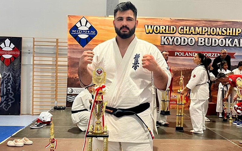 Denizlili sporcu Mehmet Ali Bulut dünya şampiyonu oldu