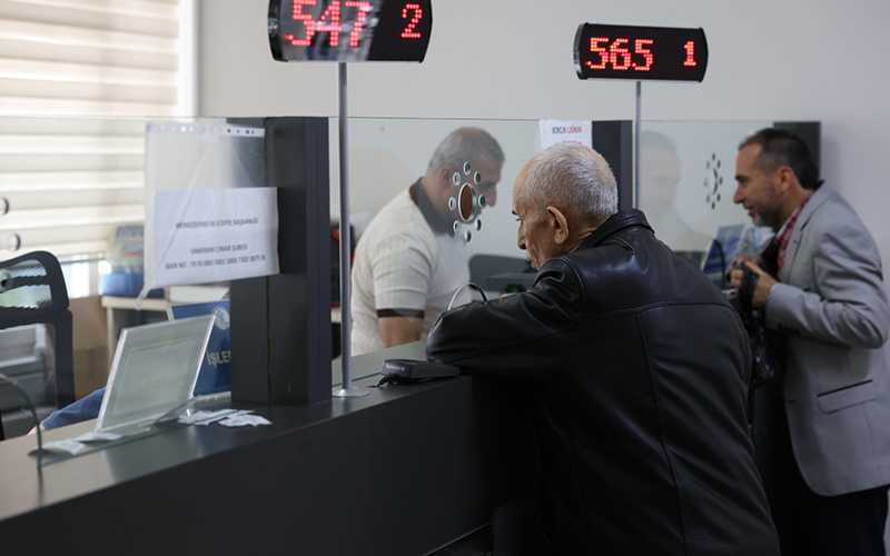Merkezefendi’de vezneler hafta sonu da açık