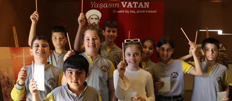 Denizli'de Milli Mücadele ruhu sergiyle çocuklara aşılanıyor