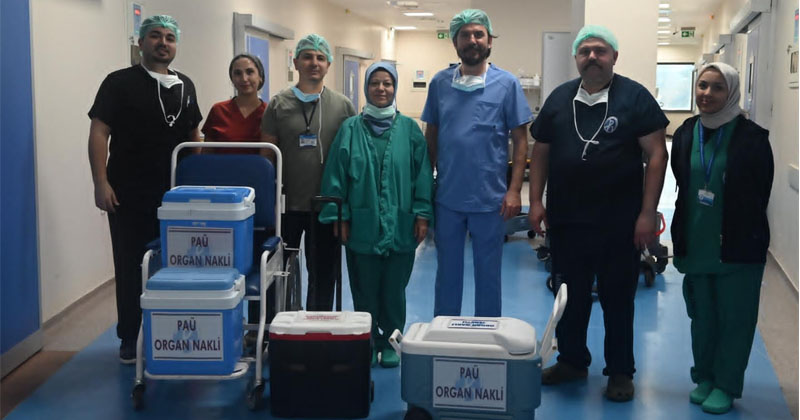 Denizli organ bağışı 7 kişiye hayat verdi