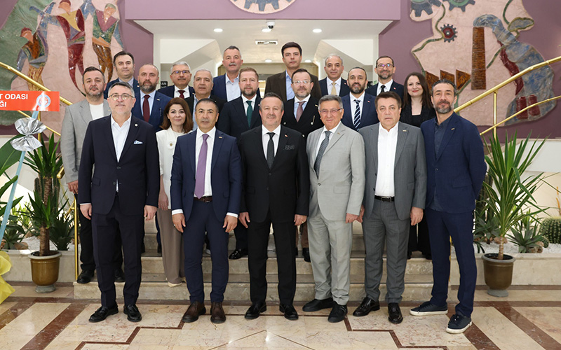 Denizli OSB, DTO heyetini ağırladı