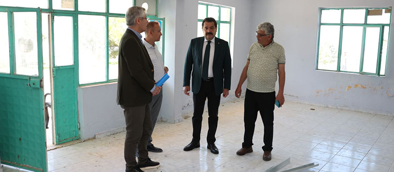 Pamukkale Belediye Başkanı Ali Rıza Ertemur, Eymir ve Kurtluca mahalle ziyaretleri