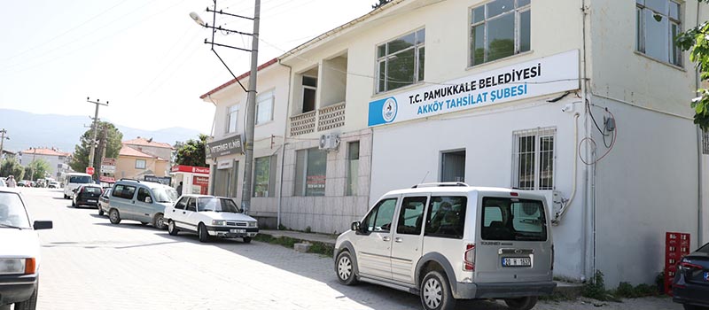 Denizli Pamukkale Belediyesi Akköy veznesi açıldı