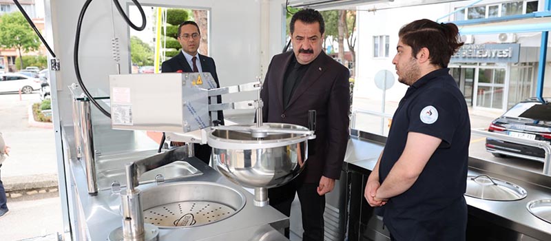 Denizli Pamukkale Belediyesi mobil ikram aracı aldı