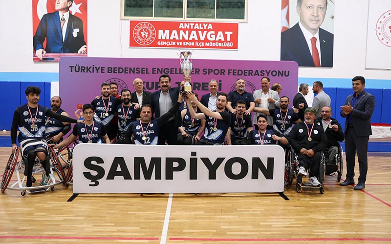 Pamukkale Tekerlekli Basketbol Takımı Süper Lige yükseldi