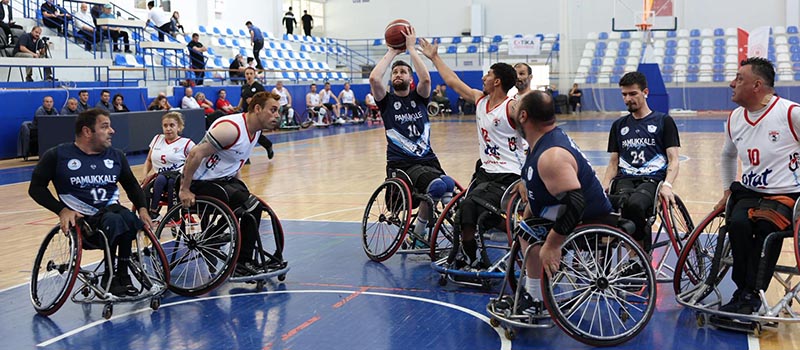 Denizli Pamukkale Tekerlekli Basketbol takımı Süper Lige yükseldi