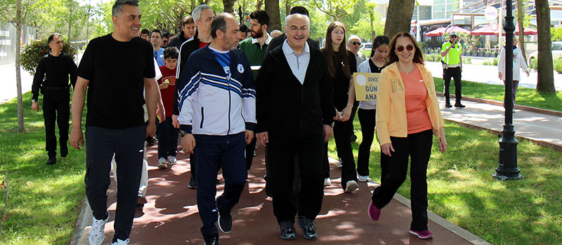 Denizli'de sağlık için hareket et etkinliği düzenlendi