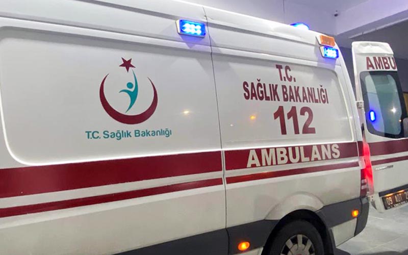 Denizli treninin çarptığı yaya öldü