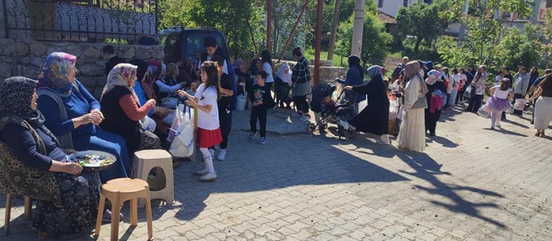 Denizli'de çörek derme etkinliği düzenlendi
