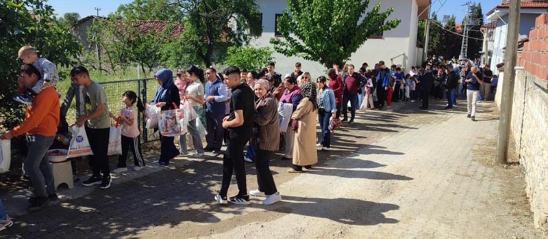 Denizli'de çörek derme etkinliği düzenlendi