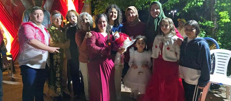 Denizli'de özel bireyler asker eğlencesi düzenlendi
