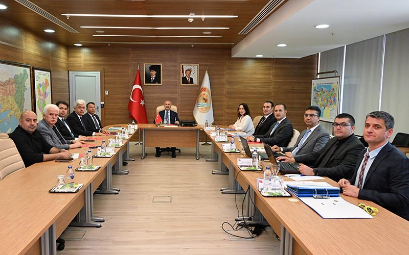 Denizli İl Toprak Koruma Kurulu toplandı