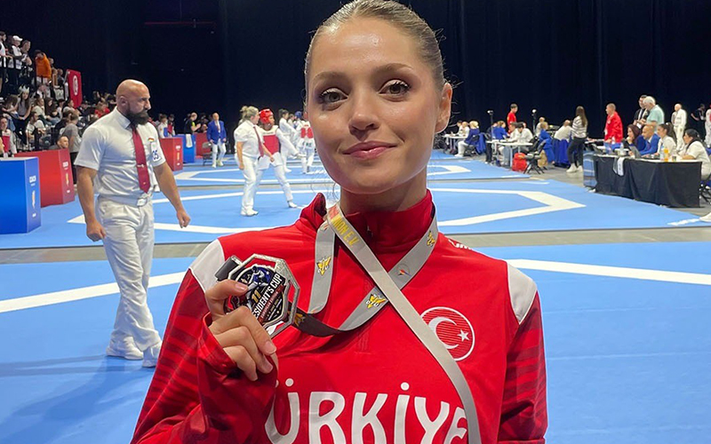 Zehra Orhan, Almanya’dan madalyayla dönüyor