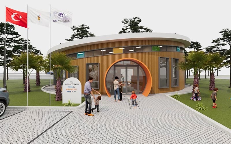Honaz’da yaptırılacak gündüz bakımevinin temeli atılıyor