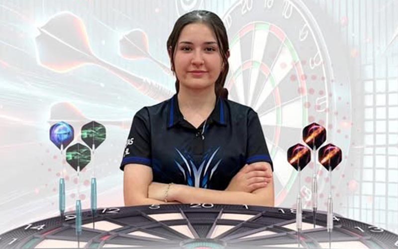 Elif, dartta Avrupa şampiyonu oldu