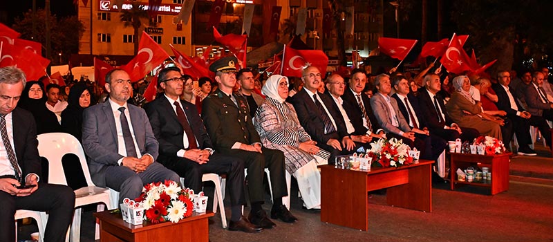Denizli'de 15 Temmuz Demokrasi ve Milli Birlik Günü etkinlikleri düzenlendi