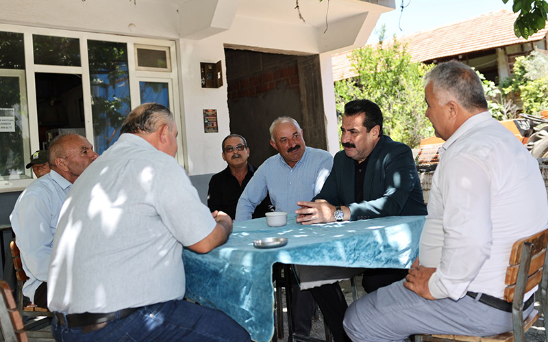 Belenardıç’a giden Ertemur, talep ve önerileri dinledi