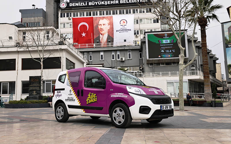 Anne adayları ve anneler, sağlık kontrollerine aile taksi ile gidiyor