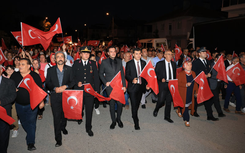 Çameli’de 15 Temmuz Demokrasi ve Milli Mücadele Günü programı düzenlendi