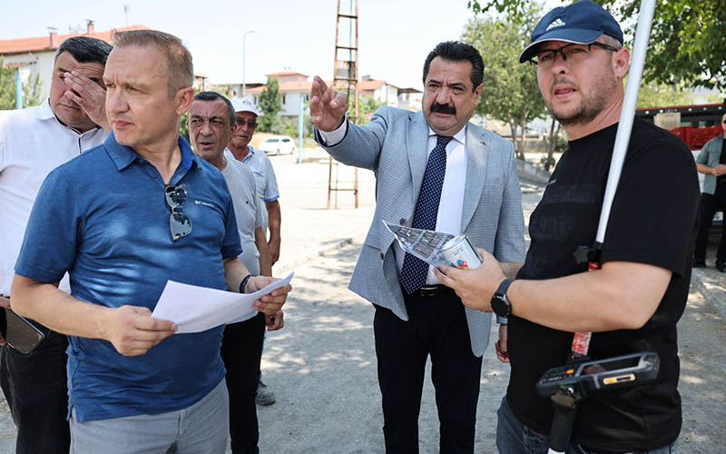 Mahalleleri gezen Ertemur’dan yatırım incelemesi