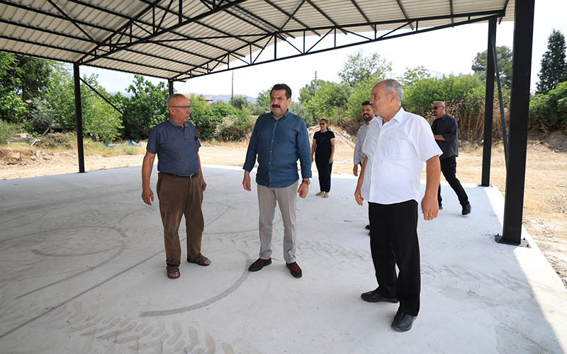 Develi kapalı pazar yerinde sona doğru