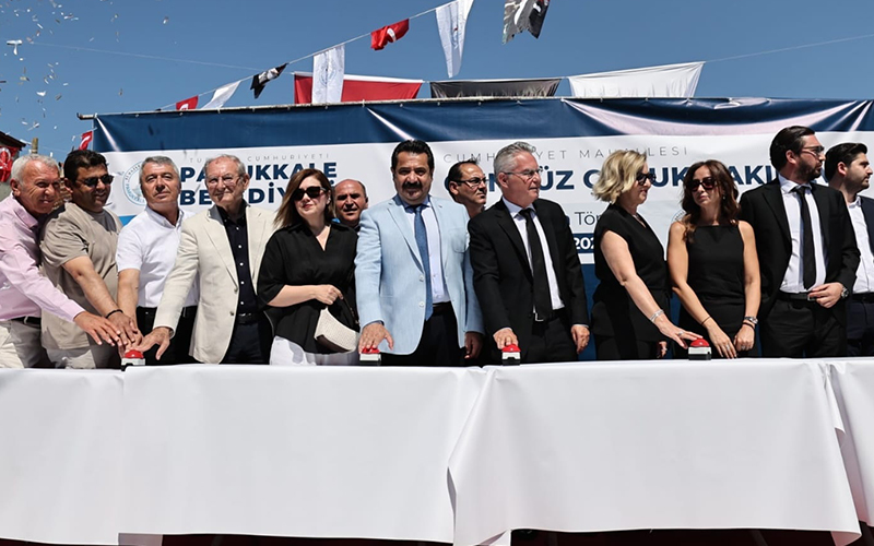 Pamukkale’de 2’nci gündüz çocuk bakımevinin temeli atıldı