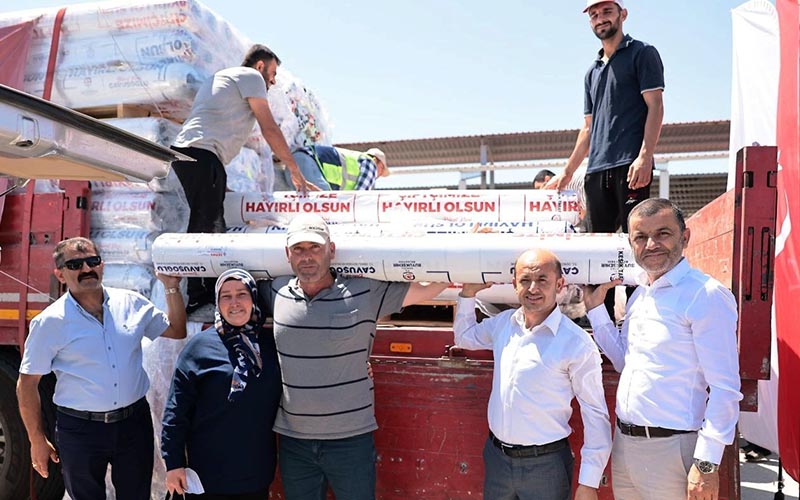 Sera naylonu dağıtımı Kale’den başladı
