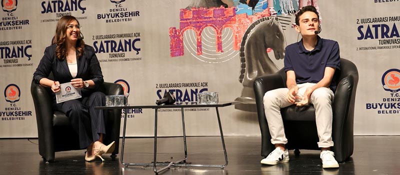 Denizli'de toplam 1,4 milyon TL para ödüllü Uluslararası Pamukkale Satranç Turnuvası başladı