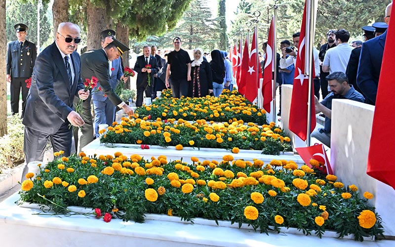 15 Temmuz şehitleri anıldı