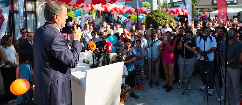 Denizli'de yeniden düzenlenen Meska Sosyal Tesis hizmete açıldı
