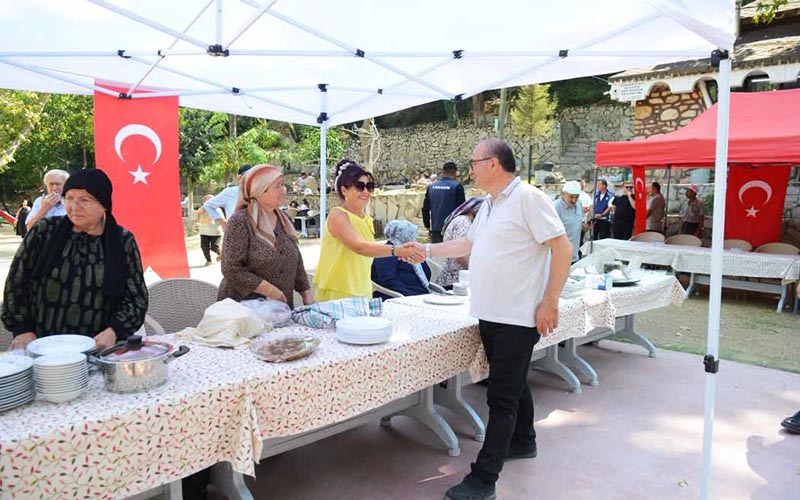 Buldanlılar festivalde hem eğlendi hem yarıştı