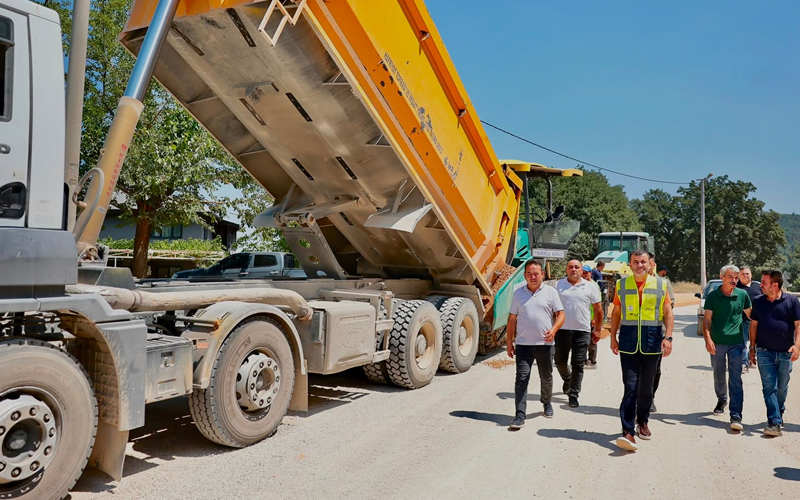 Büyükşehir Belediyesi’nden Babadağ’da yol çalışmaları