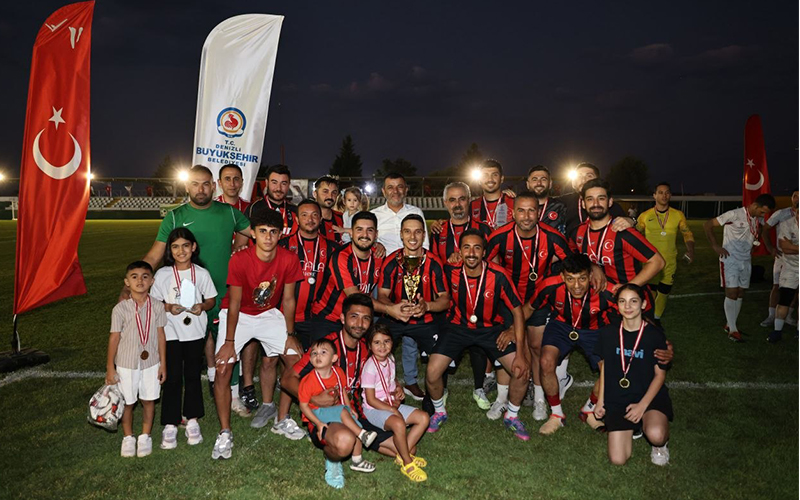 Büyükşehir’in Birimler Arası Futbol Turnuvası’nda kazanan belli oldu