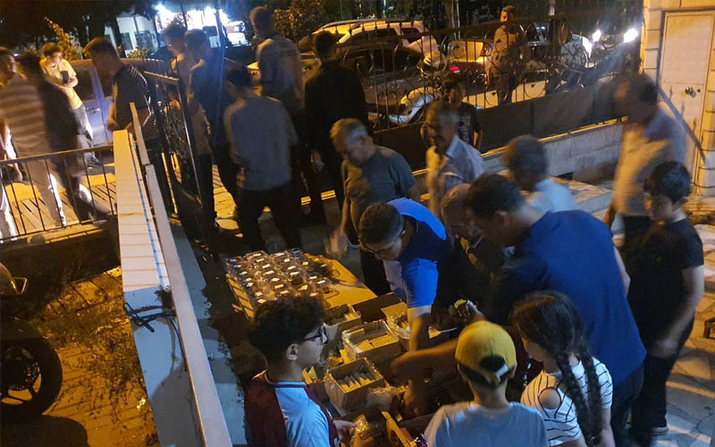 Çameli’de vatandaşlara kandil simidi