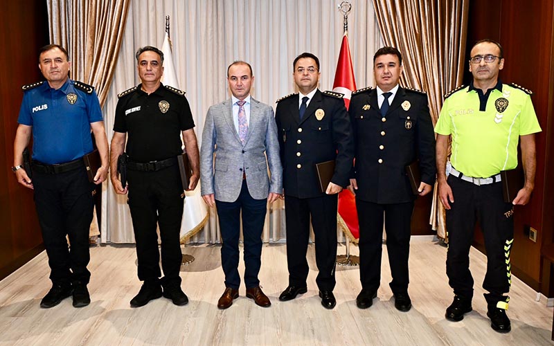 5 müdür yardımcısı 1. sınıf emniyet müdürlüğüne terfi etti