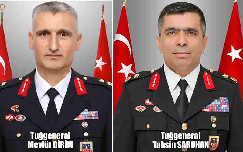Denizli İl Jandarma Komutanlığına Tuğgeneral Saruhan atandı
