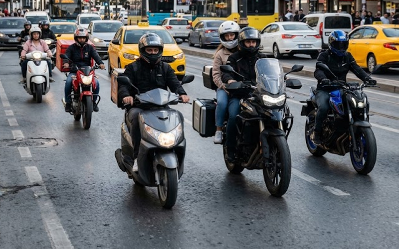 Denizli’de bir ayda en fazla artış motosiklette gerçekleşti