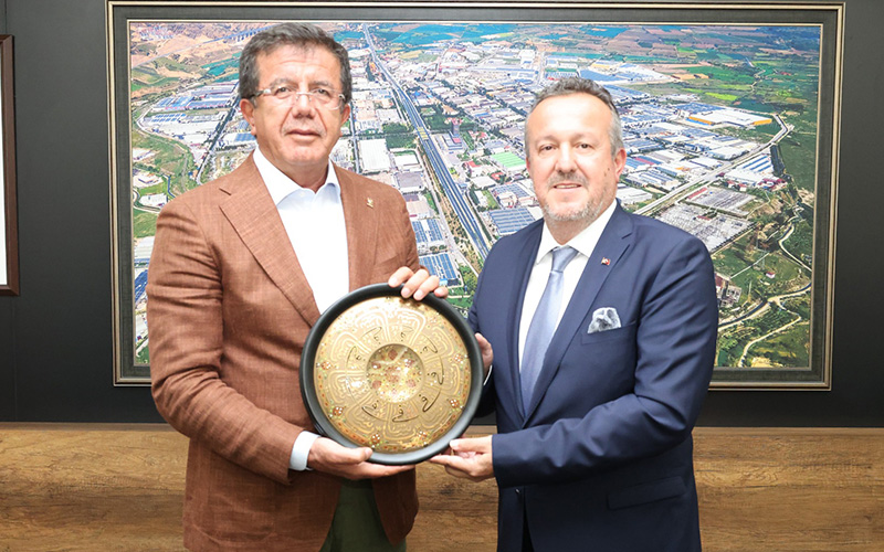 Zeybekci’den Yaymanoğlu’na tebrik ziyareti