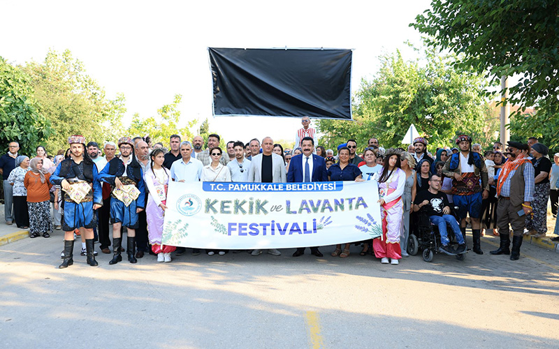 Üretimin merkezinde Kekik ve Lavanta festivali